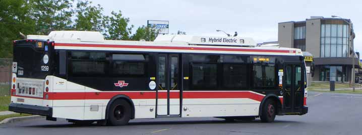 Toronto Transit Commission Orion VII BAe hybrid 1259
